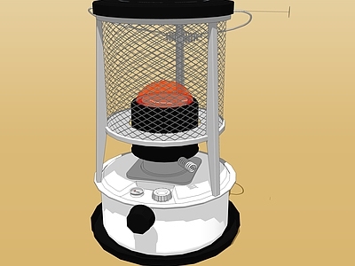 现代风格取暖器 煤油取暖器 暖炉