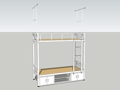 现代双层床 铁架床