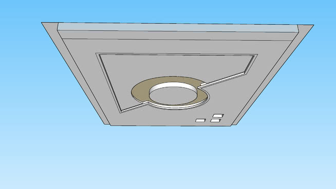 ceiling decor装饰天花板 监视器 保险箱 收音机 活页簿 电开关