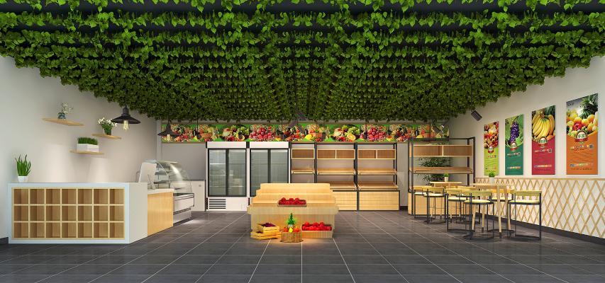 现代水果店 水果店