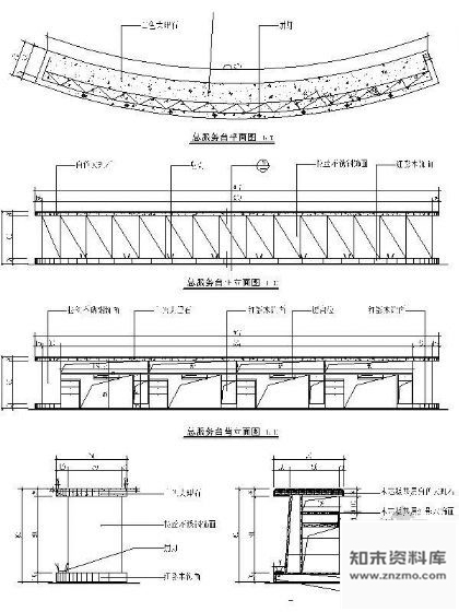 图块/节点总服务台详图 前台 家具节点详图