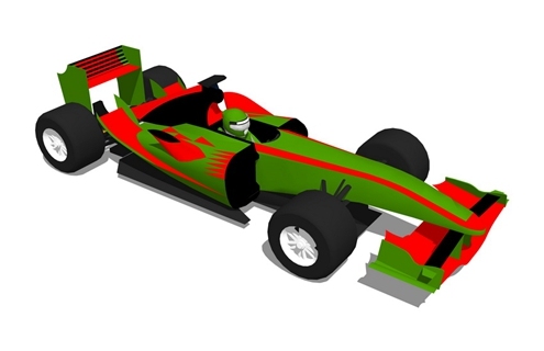 F1方程式赛车跑车