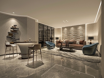 现代品酒室酒窖