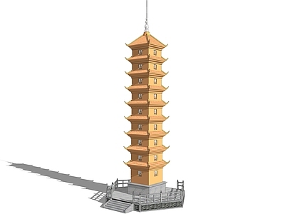 现代风格塔楼