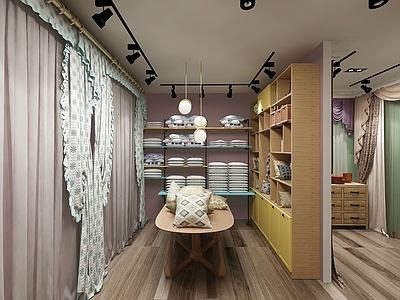 现代窗帘布艺店