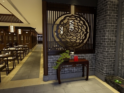 中式火锅店 餐馆店