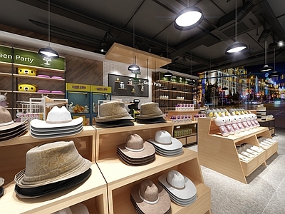 现代玩具礼品店 帽子