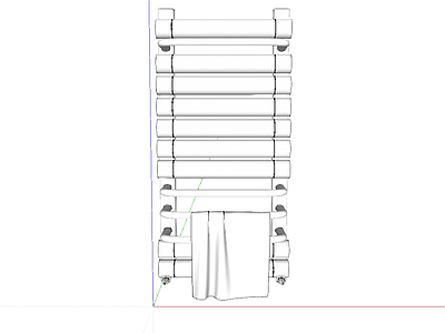现代毛巾架 暖气片