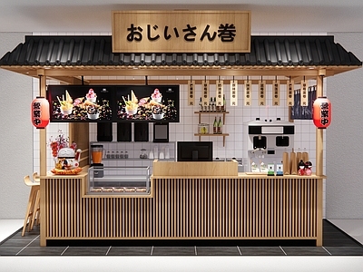 日式风格日韩料理店 日本酒屋 面 店铺 寿司店