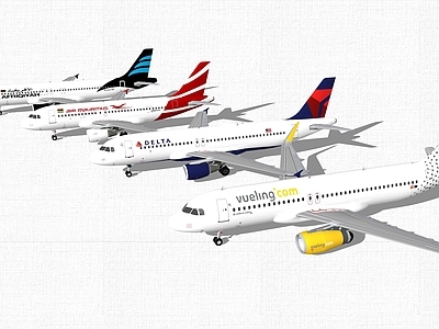 现代风格航空
