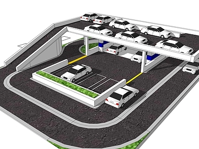 现代风格玩具汽车