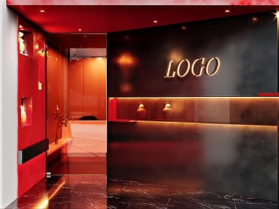 现代店面 公司头