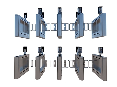 现代风格门禁机 闸机