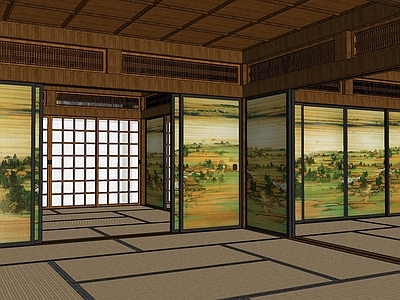 日式风格展厅 展馆