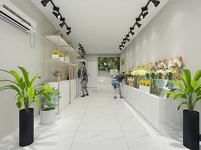 现代花店