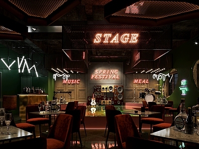 工业风酒吧