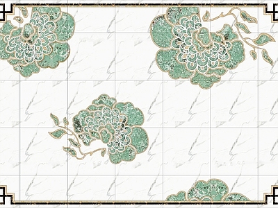 地面拼花 石材拼花