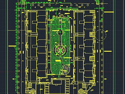 亚洲广场环境设计 施工图