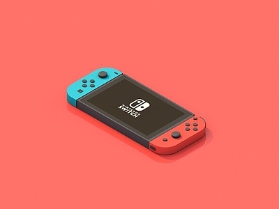 现代风格游戏机 Switch