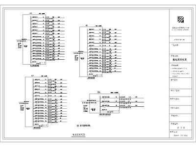 别墅电气系统 施工图