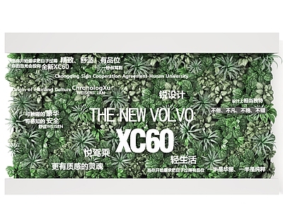 绿植墙 装饰墙 美陈 背景墙 合影区