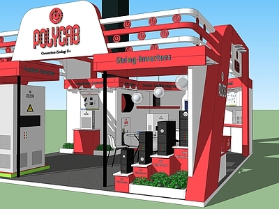 现代风格数码店