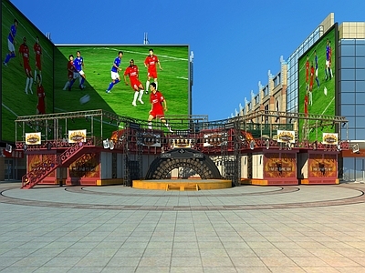 工业风商业展区 商场展区