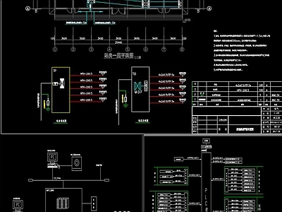 某汽车加油站 电气及自控系统 施工图 建筑电气