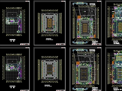 大学体育馆 防火示意图 防火汇总 施工图