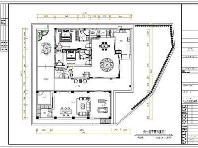 家装别墅 施工图