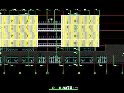 玻璃幕墙 商业综合体 CAD图纸 施工图