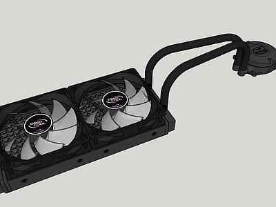 现代数码器材 散热器 散热风扇 电脑配件