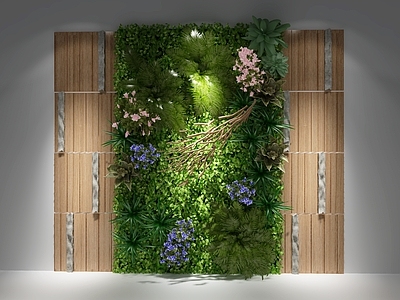 现代绿植墙