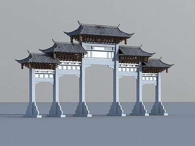 新中式牌坊