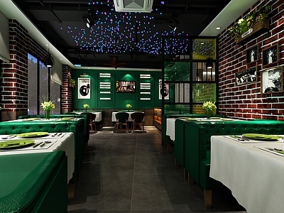 简欧餐厅 牛排店