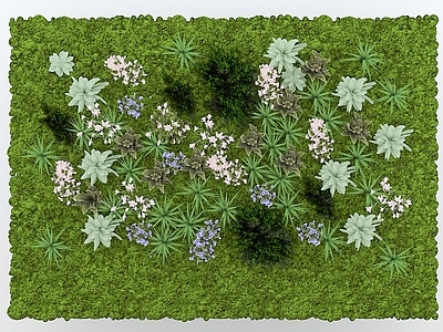 现代绿植墙