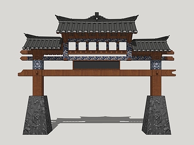 中式牌坊 大