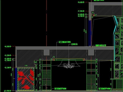 全套麻辣烫店面CAD 施工图