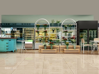 现代花店
