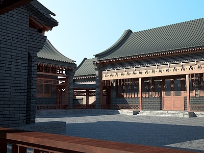 中式风格四合院