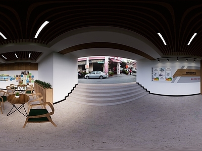 现代风格展厅