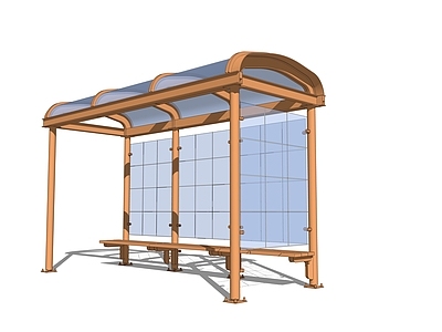 现代风格车站