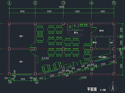 旧城改造沿街立面方案系列之四 施工图