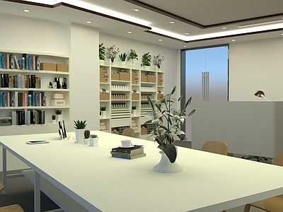 现代商业空间 工作室 展厅
