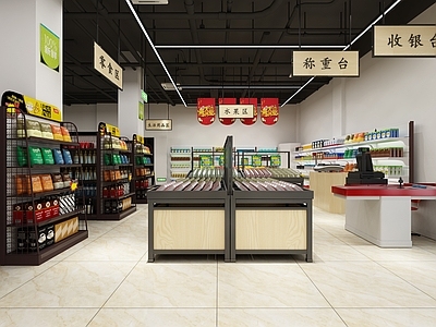 工业风超市