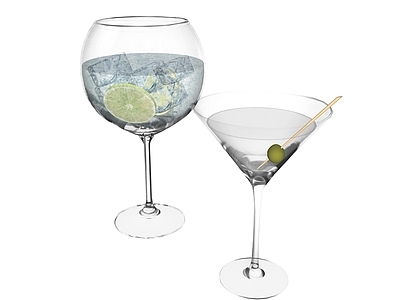 现代高脚杯