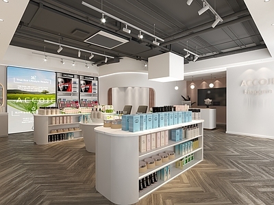 现代店面 美容店