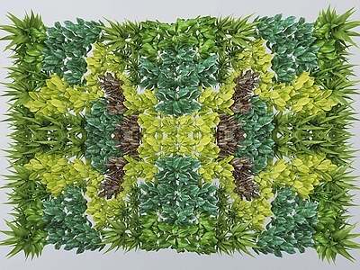 现代绿植墙
