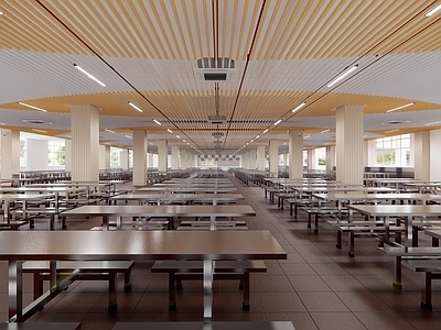 现代学校 食堂