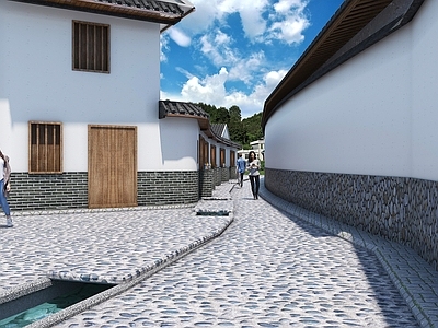 中式古建筑外观